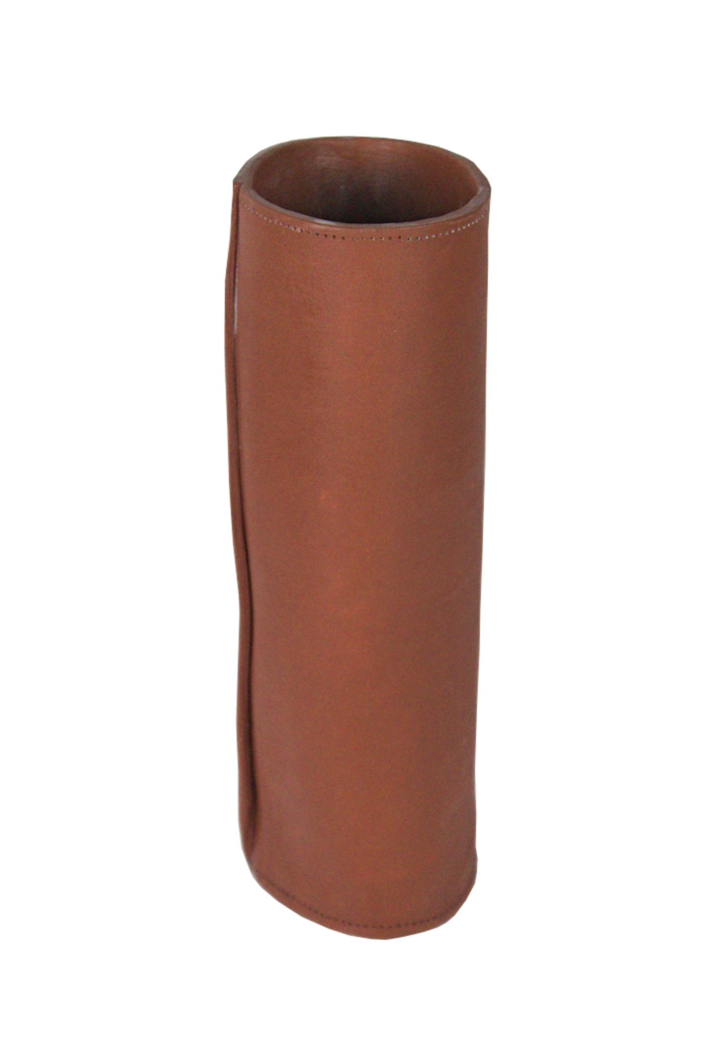 Vase couture "effet cuir"