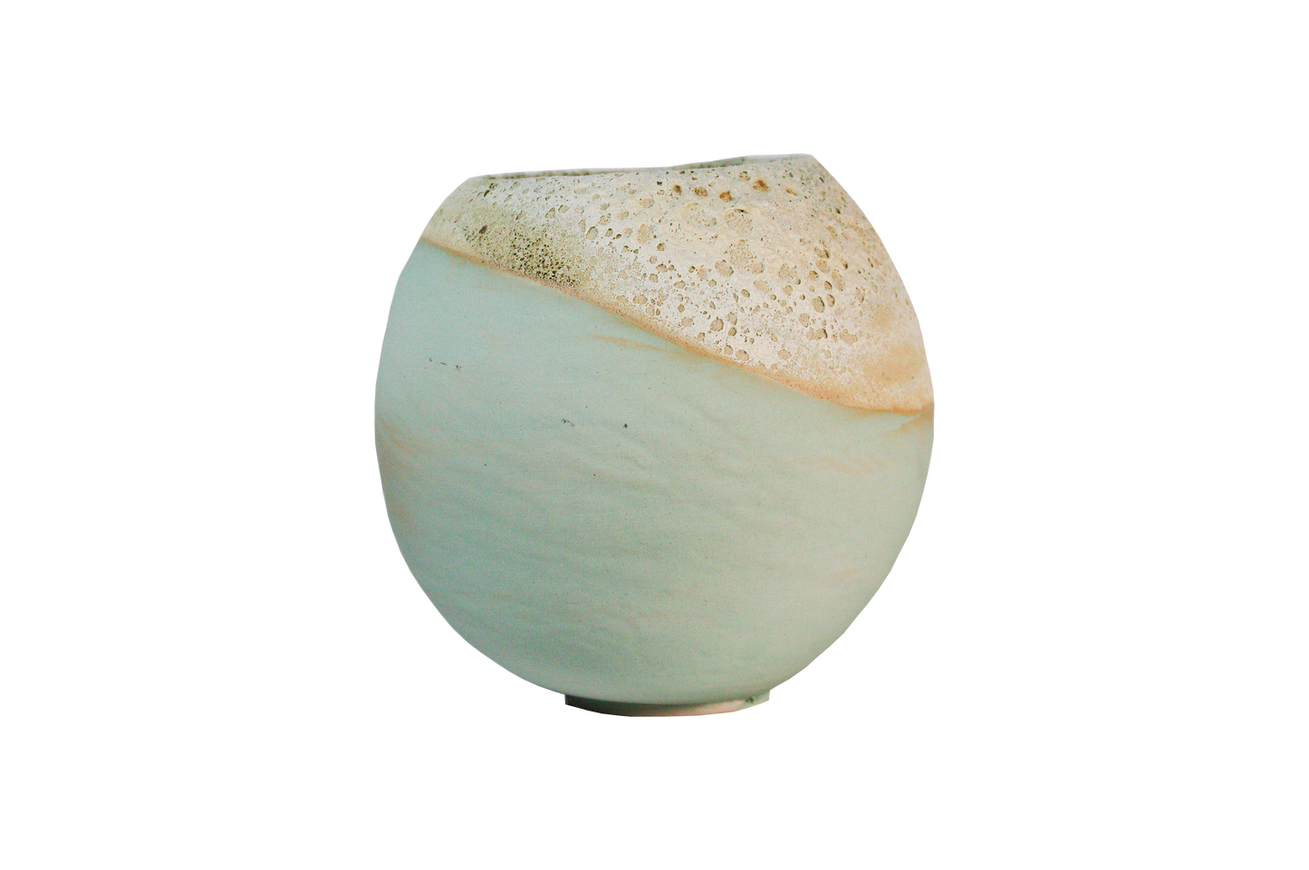 Vase rond "écume"
