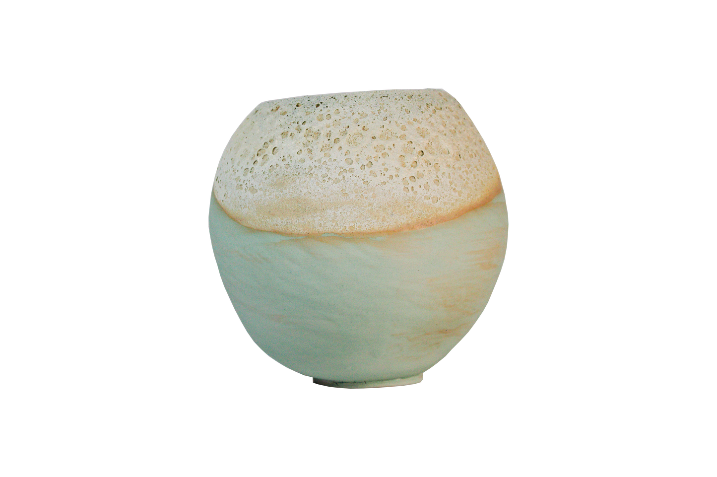 Vase rond "écume"
